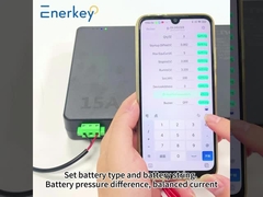 Enerkey แบตเตอรี่ Equalizer 2-24S 15A อัจฉริยะ Active Balancer สําหรับแบตเตอรี่ลิตียม