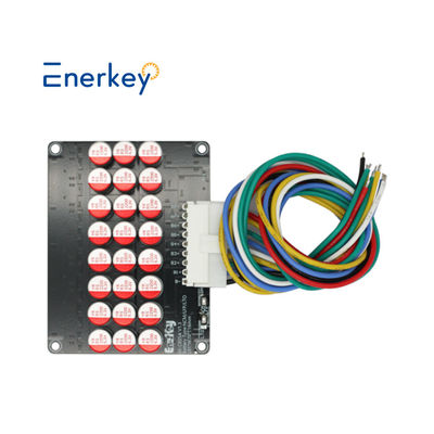 ซื้อ Enerkey 8S 24v 5A Active Balancer LIFEPO4 แบตเตอรี่ลิเดียมเซลล์ Equalizer สําหรับการเก็บพลังงานอุตสาหกรรม การผลิตออนไลน์