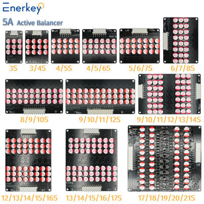 ซื้อ 5A Active Balancer BMS 3S 4S 5S 6S 7S 8S 10S 12S Lifepo4 LTO แบตเตอรี่ลิธีਅਮ การผลิตออนไลน์