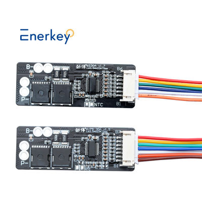 ซื้อ 25.2V 29.4V แบตเตอรี่ลิเดียม บอร์ดป้องกัน BMS Smart BMS 6S 7S 30A สําหรับ RV การผลิตออนไลน์