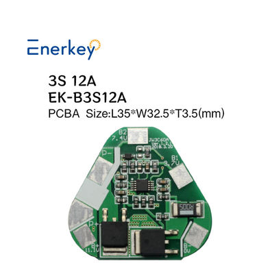ซื้อ Enerkey 3S 12A 11.1V 12.6V 18650 แบตเตอรี่ลิเดียมไอออน Li-ion แพ็ค BMS การป้องกัน PCB Board สําหรับรถไฟฟ้า การผลิตออนไลน์