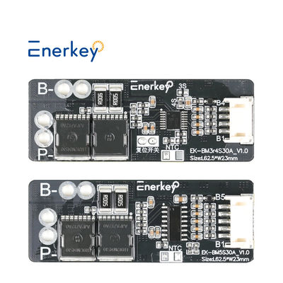 ซื้อ Enerkey 3S 4S 5S 30A PCM BMS แบตเตอรี่ลิเทียมไอออน 18650 ชาร์จ BMS สําหรับมอเตอร์เจาะ การผลิตออนไลน์