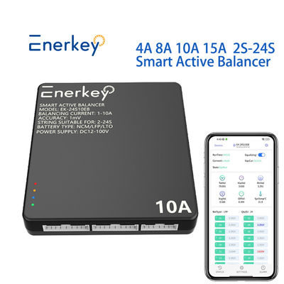 ซื้อ 8S 16S 20S Smart Active Balancer BMS 4A 8A 10A 15A แบตเตอรี่ Li-Ion / Lifepo4 / Lto การผลิตออนไลน์