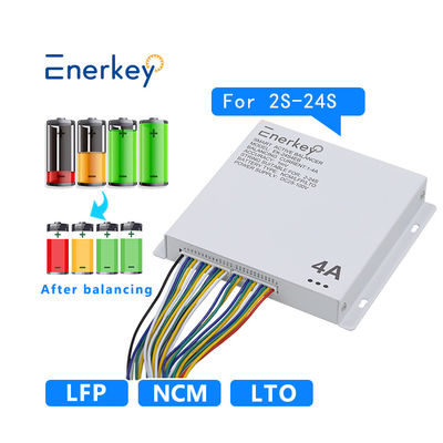 ซื้อ Enerkey Smart Lifepo4 Balancer 4A 2S-24S สําหรับเซลล์แบตเตอรี่ 3.2v 3.7v NCM/LFP/LTO การผลิตออนไลน์