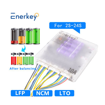 ซื้อ Enerkey แบตเตอรี่ Active Balancer 10a 2s ถึง 24s ลิทธิียมสมาร์ท Equalizer 10a สําหรับ E-bike การผลิตออนไลน์
