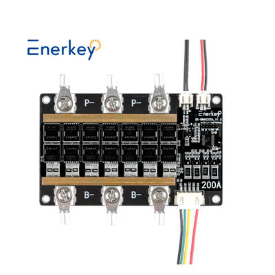 ซื้อ Enerkey Hardware BMS 4S 200A LiFePO4 แบตเตอรี่ PCB การป้องกันบอร์ดที่มีฟังก์ชันการสมดุล การผลิตออนไลน์