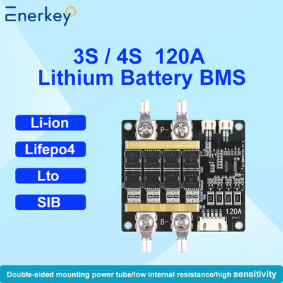 ซื้อ Enerkey Hardware BMS 3S 4S 12V 60A 80A 100A 120A LiFePO4 แบตเตอรี่ PCB กับสมดุลสําหรับจักรยานยนต์ การผลิตออนไลน์