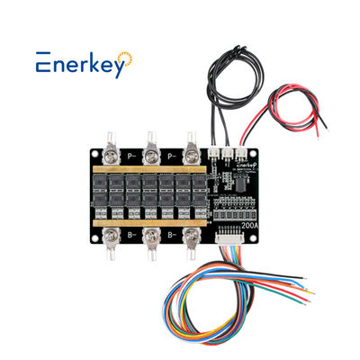 ซื้อ Enerkey Hardware BMS 200A 5S 6S 7S 12V 24V แบตเตอรี่คุ้มครองคณะกรรมการด้วยสมดุลและ NTC การผลิตออนไลน์