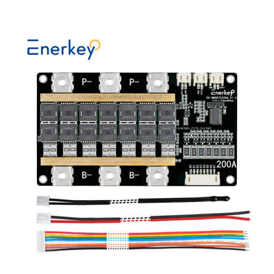 ซื้อ Enerkey 6S 24V 200A PCB BMS Protection Board สําหรับ 6 แพ็ค 18650 Lifepo4 แบตเตอรี่เซลล์ สําหรับแสงอาทิตย์ การผลิตออนไลน์