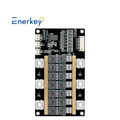 ซื้อ Enerkey 6s 25.2v 200A Bms บอร์ดป้องกันแบตเตอรี่ สําหรับ 18650 Li-ion แบตเตอรี่ แพ็ครถเริ่มต้น BMS การผลิตออนไลน์