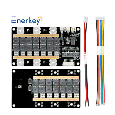 ซื้อ Enerkey 5s 6s 7s 200A พลังงานสูง BMS PCBA สําหรับ 24V 25.2V Li-ion/Lifepo4/Lto/SIB แบตเตอรี่แพ็ค การผลิตออนไลน์