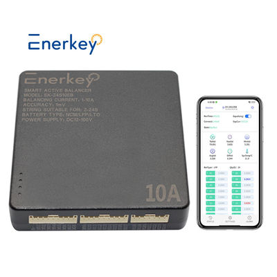 Li-Ion Lithium Battery Cell Balancer 4S 8S 16S 10A สมาร์ท แอคทีฟ อีควาไลเซอร์ ไลฟโป 4 Bms