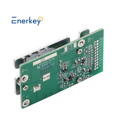 PCM Li-Ion / LiFePO4 แบตเตอรี่ BMS 10S 36V 15A พร้อมสวิทช์อิเล็กทรอนิกส์และสมดุล