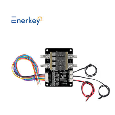 Enerkey 6S 120A แบตเตอรี่ลิธีਅਮ BMS สําหรับระบบเก็บพลังงานในบ้าน 16S การตั้งค่าอายุการใช้งานต่อเนื่อง