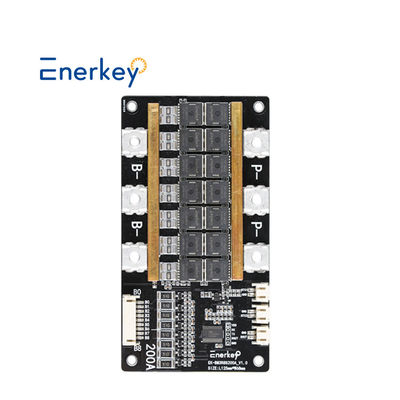 Enerkey BMS 3S 4S 5S 6S 7S 8S BMS เบลซัน คอนเทนท์คอเรนต์ 200A Lifepo4 Li-ion LTO SIB แบตเตอรี่