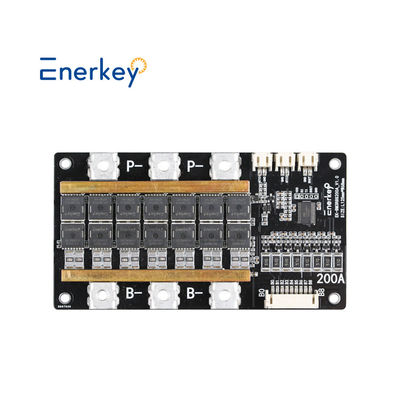 Enerkey 3S 200A แบตเตอรี่ลิตিয়াম BMS LiFePO4/Li-ion/Lto/SIB ป้องกันบอร์ดกับสมดุลสําหรับรถอิเล็กทรอนิกส์