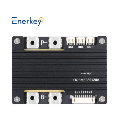 Enerkey BMS 3S 12V 120A แบตเตอรี่ลิธีียมปัจจุบันสูง ป้องกันบอร์ดกับสมดุลสําหรับรถไฟฟ้า