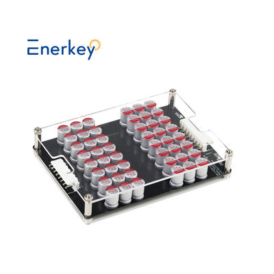 Enerkey 12S 13S 14S 15S 16S 5A แบตเตอรี่ Active Balancer กับแผ่นอะคริลิค Li-ion / Lto / Lifepo4 Equalizer สําหรับรถไฟฟ้า