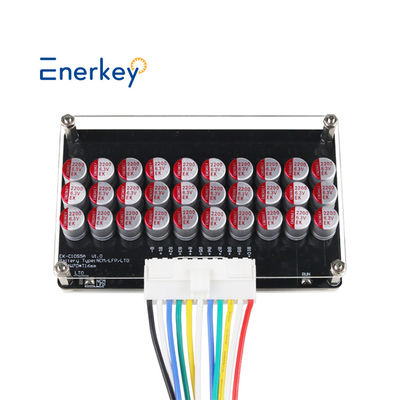 Enerkey 8S-10S 5A Lithium Active Equalization กับแผ่นอะคริลิคสําหรับ Li-ion / Lto / Lifepo4 แบตเตอรี่แพ็คสมดุล